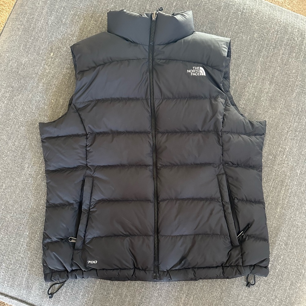 Black North Face Puffer Vest